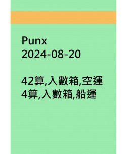 PUNX20240820訂貨圖