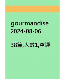 gourmandise20240806訂貨圖